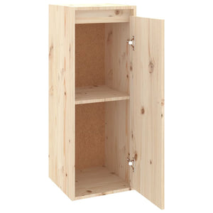 vidaXL Wall Cabinets 2 pcs 30x30x80 cm Solid Wood Pine