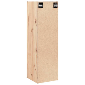 vidaXL Wall Cabinets 2 pcs 30x30x100 cm Solid Pinewood