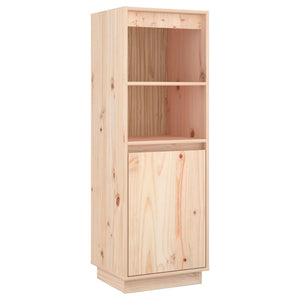 vidaXL Highboard 37x34x110 cm Solid Wood Pine