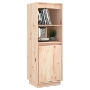 vidaXL Highboard 37x34x110 cm Solid Wood Pine