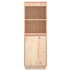 vidaXL Highboard 37x34x110 cm Solid Wood Pine