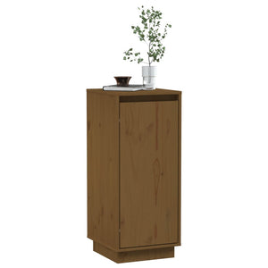 vidaXL Sideboard Honey Brown 31.5x34x75 cm Solid Wood Pine