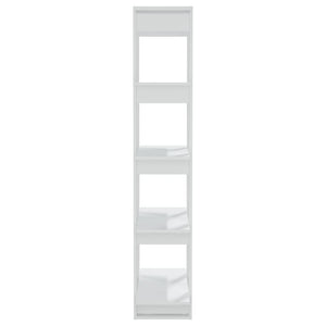 vidaXL Book Cabinet/Room Divider White 80x30x160 cm Engineered Wood