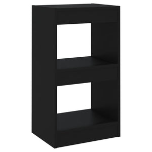 vidaXL Book Cabinet/Room Divider Black 40x30x72 cm