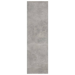 vidaXL Book Cabinet/Room Divider Concrete Grey 60x30x103 cm Engineered Wood