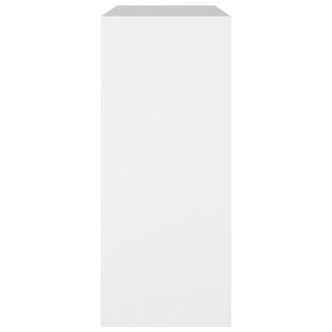 vidaXL Book Cabinet/Room Divider White 80x30x72 cm