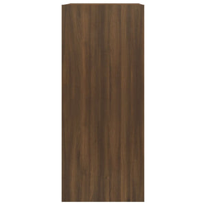 vidaXL Book Cabinet/Room Divider Brown Oak 40x30x72 cm