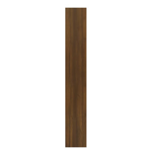 vidaXL Book Cabinet/Room Divider Brown Oak 40x30x198 cm