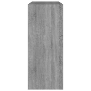 vidaXL Book Cabinet/Room Divider Grey Sonoma 80x30x72 cm