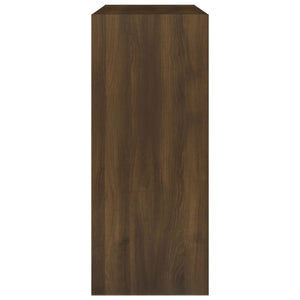 vidaXL Book Cabinet/Room Divider Brown Oak 80x30x72 cm