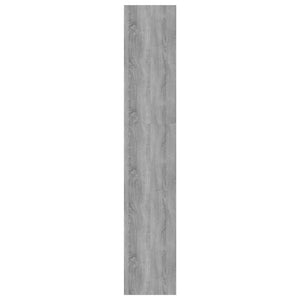 vidaXL Book Cabinet/Room Divider Grey Sonoma 80x30x166 cm Engineered Wood