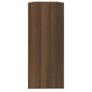 vidaXL Book Cabinet/Room Divider Brown Oak 100x30x72 cm