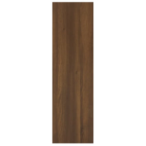 vidaXL Book Cabinet/Room Divider Brown Oak 100x30x103 cm