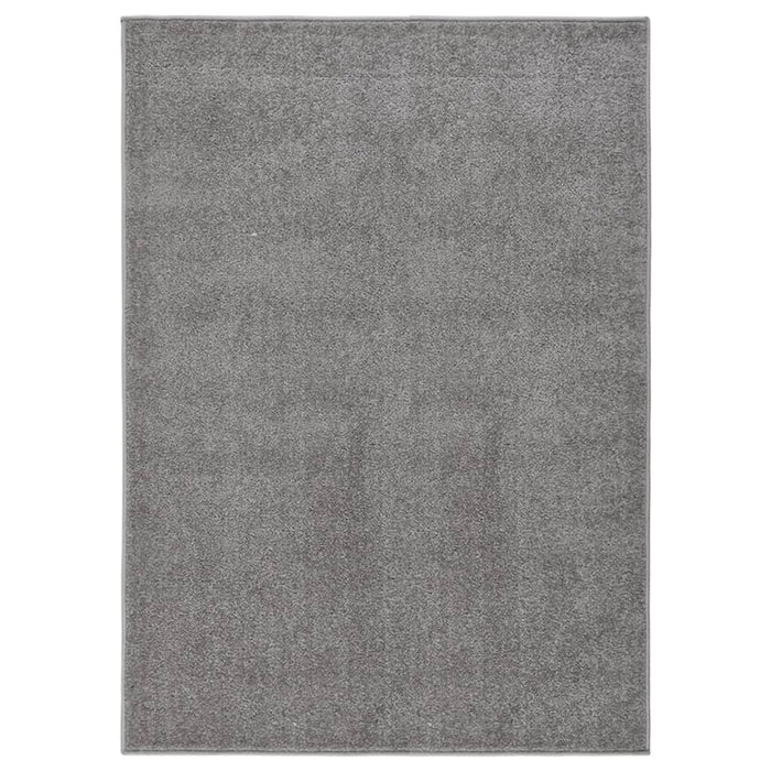 vidaXL Rug Short Pile 120x170 cm Grey