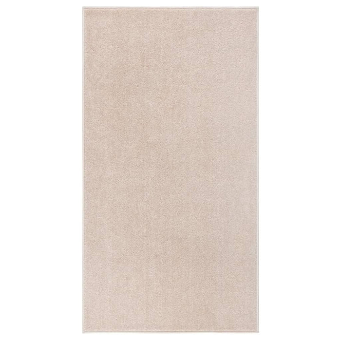 vidaXL Rug Short Pile 80x150 cm Dark Beige