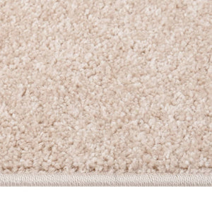 vidaXL Rug Short Pile 140x200 cm Dark Beige