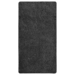 vidaXL Shaggy Rug Dark Grey 80x150 cm Anti Slip