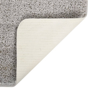 vidaXL Shaggy Rug Light Grey 80x150 cm Anti Slip