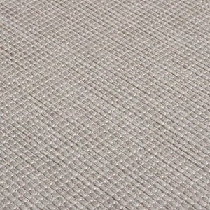 vidaXL Outdoor Flatweave Rug 80x150 cm Taupe