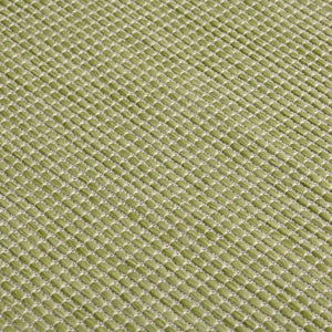 vidaXL Outdoor Flatweave Rug 80x250 cm Green