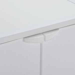 vidaXL Washing Machine Cabinet White 68.5x64.5x88 cm PVC