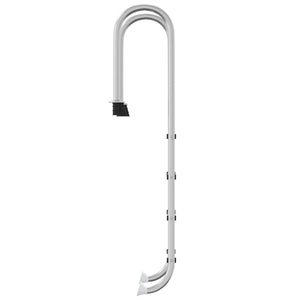 vidaXL Pool Ladder 54x38x184.5 cm 304 Stainless Steel