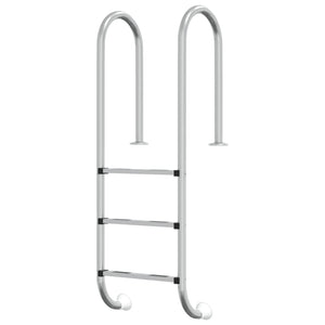 vidaXL Pool Ladder 54x38x158 cm 304 Stainless Steel