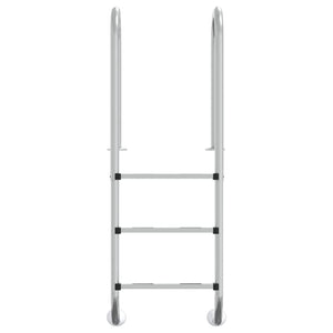 vidaXL Pool Ladder 54x38x158 cm 304 Stainless Steel