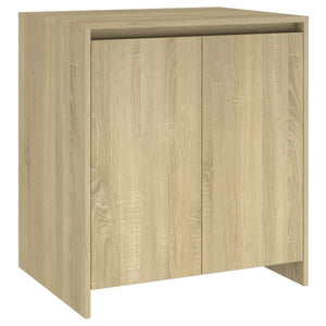 vidaXL 2 Piece Sideboard Sonoma Oak Engineered Wood