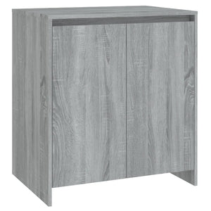 vidaXL 3 Piece Sideboard Grey Sonoma Engineered Wood