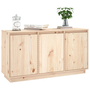 vidaXL Sideboard 111x34x60 cm Solid Wood Pine