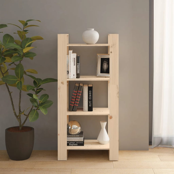 vidaXL Book Cabinet/Room Divider 60x35x125 cm Solid Wood