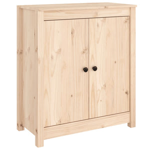 vidaXL Sideboard 70x35x80 cm Solid Wood Pine