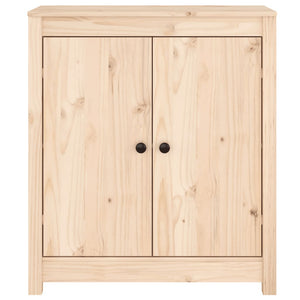 vidaXL Sideboard 70x35x80 cm Solid Wood Pine