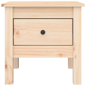 vidaXL Side Tables 2 pcs 40x40x39 cm Solid Wood Pine