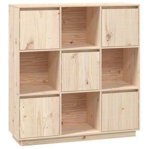 vidaXL Highboard 110.5x35x117 cm Solid Wood Pine