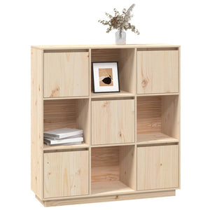 vidaXL Highboard 110.5x35x117 cm Solid Wood Pine