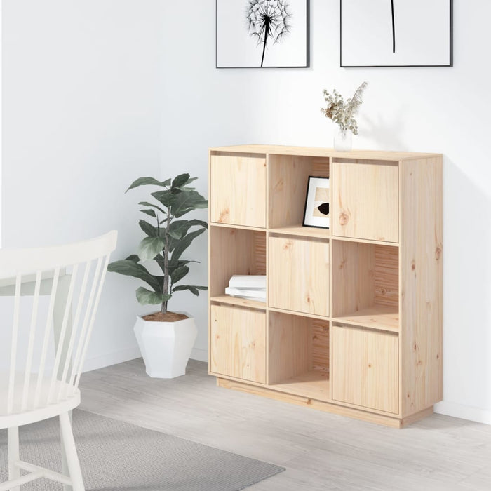 vidaXL Highboard 110.5x35x117 cm Solid Wood Pine