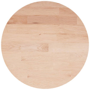 vidaXL Round Table Top ??40x1.5 cm Solid Wood Oak