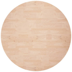 vidaXL Round Table Top Ø80x2,5 cm Untreated Solid Wood Oak