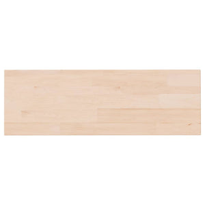 vidaXL Shelf Board 60x20x1.5 cm Untreated Solid Wood Oak