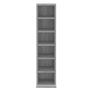 vidaXL CD Cabinet Grey Sonoma 21x20x88 cm Engineered Wood