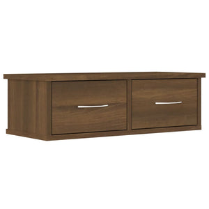 vidaXL Wall Cabinet Brown Oak 60x26x18.5 cm Engineered Wood