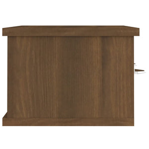 vidaXL Wall Cabinet Brown Oak 60x26x18.5 cm Engineered Wood