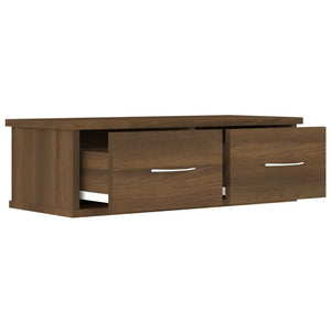 vidaXL Wall Cabinet Brown Oak 60x26x18.5 cm Engineered Wood