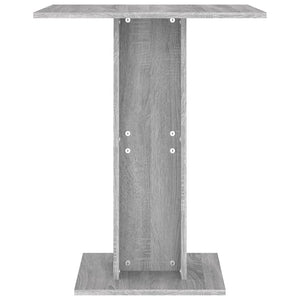 vidaXL Bistro Table Grey Sonoma 60x60x75 cm Engineered Wood