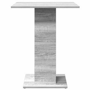 vidaXL Bistro Table Grey Sonoma 60x60x75 cm Engineered Wood