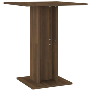 vidaXL Bistro Table Brown Oak 60x60x75 cm Engineered Wood