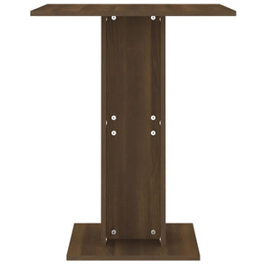 vidaXL Bistro Table Brown Oak 60x60x75 cm Engineered Wood