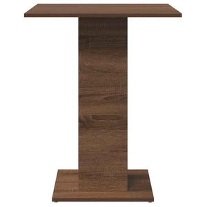 vidaXL Bistro Table Brown Oak 60x60x75 cm Engineered Wood